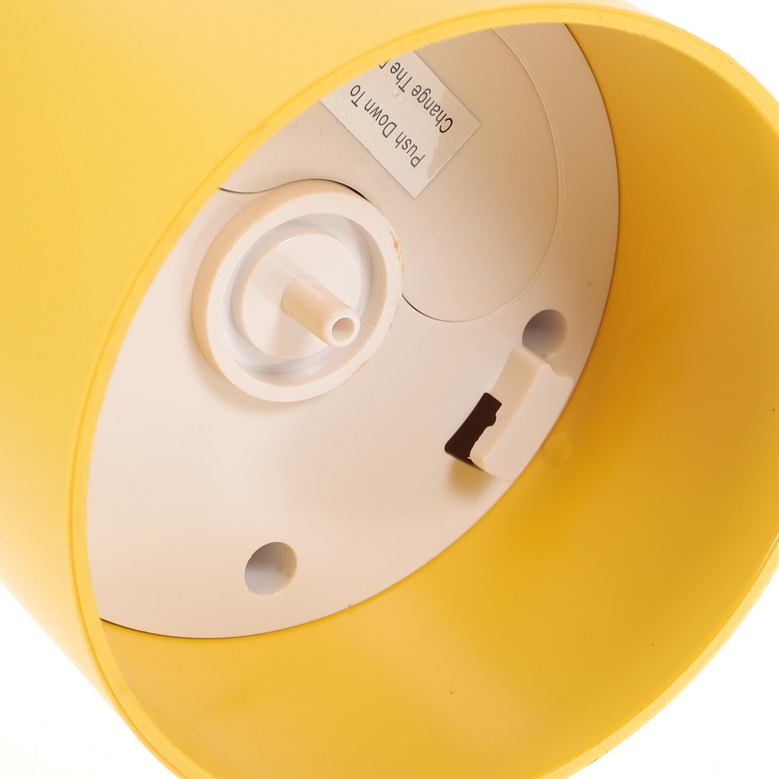 Veemoon Dispensador Automático de Jabón Sensor Infrarrojo Inteligente Amarillo Espumoso y Capacidad de 220ml, Diseño de Dinosaurio para Cocina y Baño