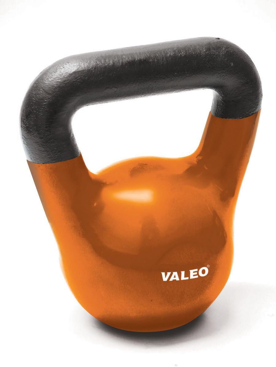 Valeo VA4235OR Kettle Bell Weight, 15Pound (Orange), Kettlebells