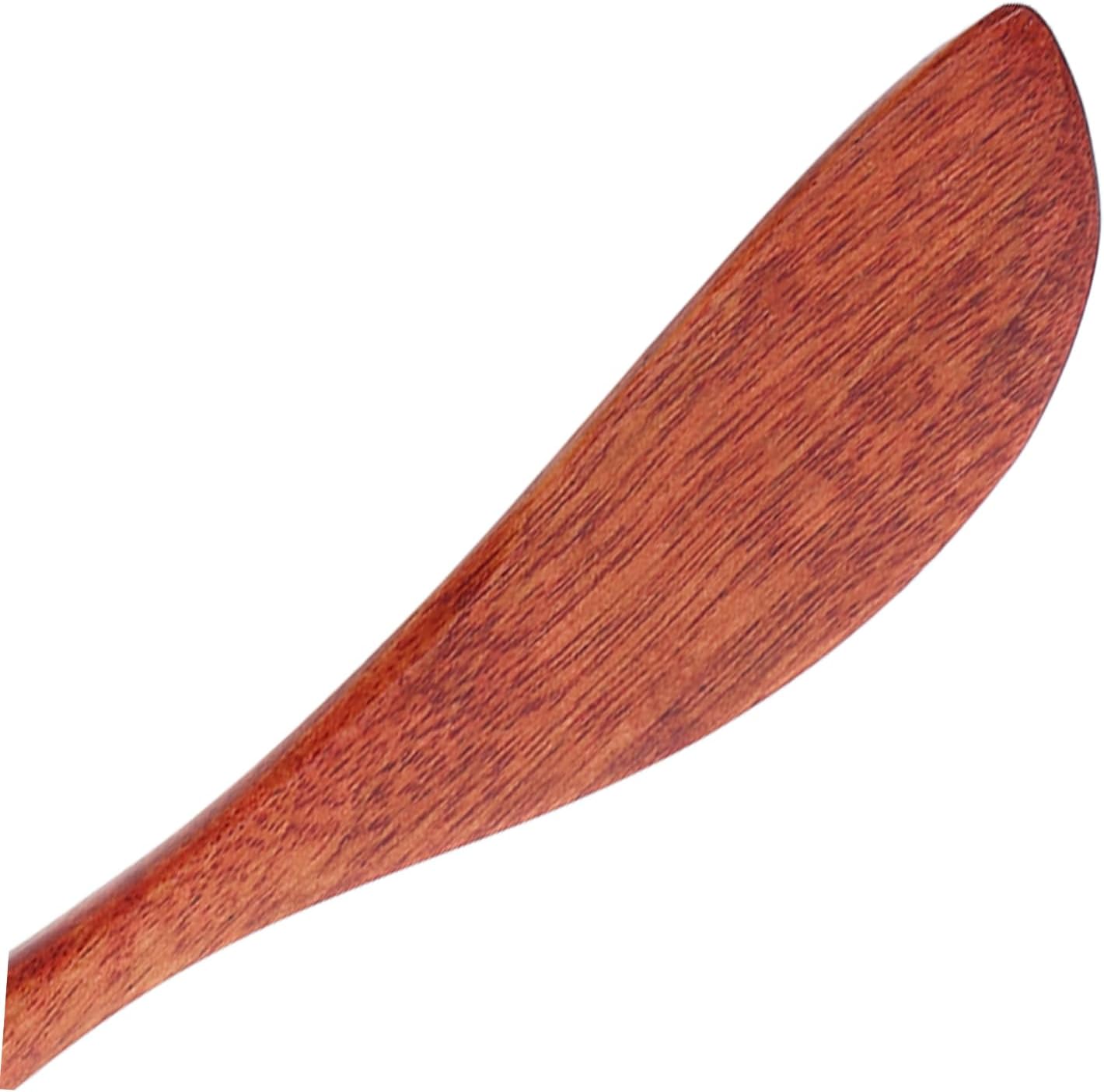 5Pcs Wooden Butter Spreaders Sturdy Natural Utensils for Spreading Butter Cheese and Jams Kitchen Tools for Mixing and Baking Gentle Skin and Efficient