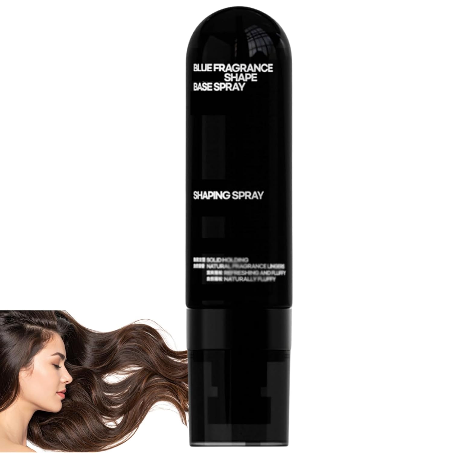 Peach-Scented Volumizing and Setting Spray, Fluffy Hair Shaping Spray,Bouncy Hair and Long-Lasting Hold, Fluffy Shaping Spray, Effortless Natural Lift