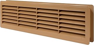 Vent Systems 18" x 5" Inch Plastic Wood Color Door Air Vent Cover