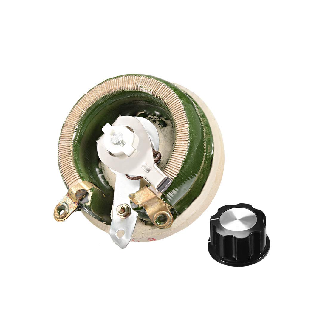 Reostato Ceramico 100W 100 Ohm - Potenziometro Rotativo Per Controllo Luce O Velocit&agrave; Motore