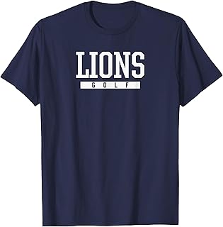 Albany Lions Golf HS T-Shirt
