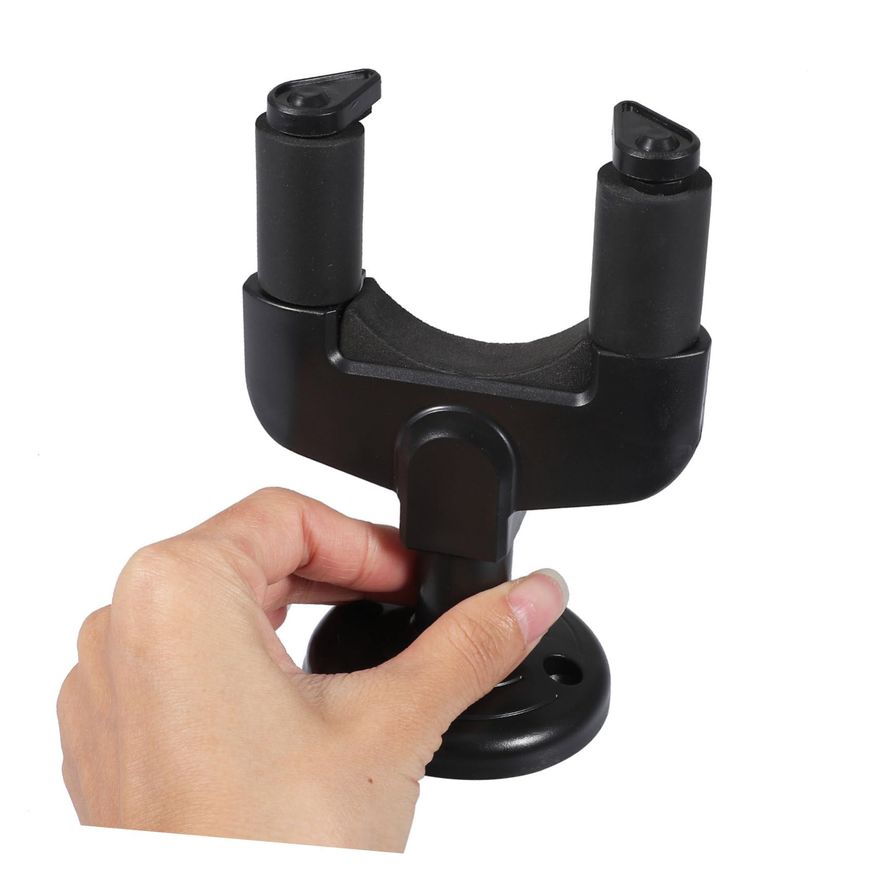 BESTonZON Ganci Per Chitarra Da Parete Set Di 6 Supporti Rimovibili Con Blocco Automatico e Base Ideali Per Chitarre Elettriche e Acustiche