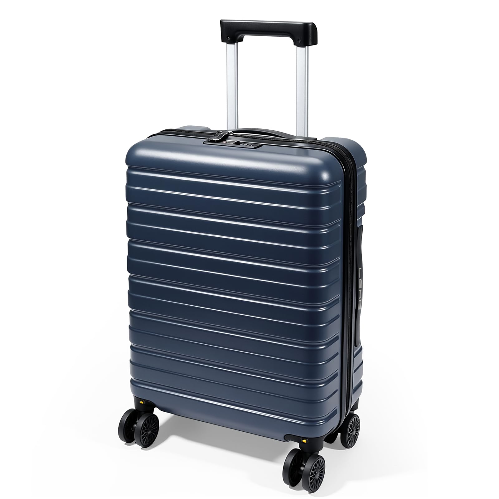 Lekesky Handgepäck Koffer, Klein Hartschalenkoffer mit TSA Schloss, Trolley Handgepäck 4 Rollen Leicht ABS Hartschale Rollkoffer Kabinenkoffer