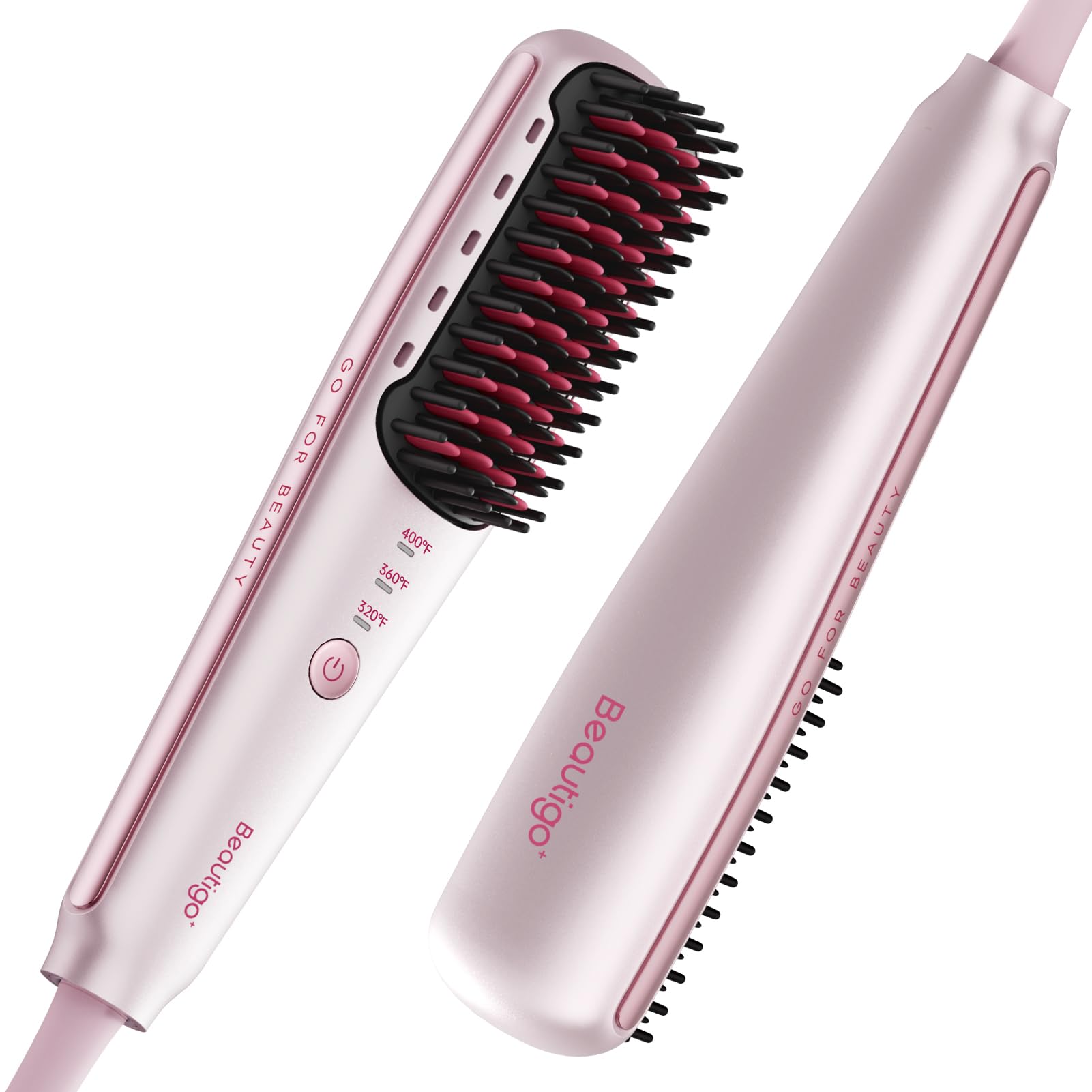 Beautigo Mini Ionic Hair Straightener Brush