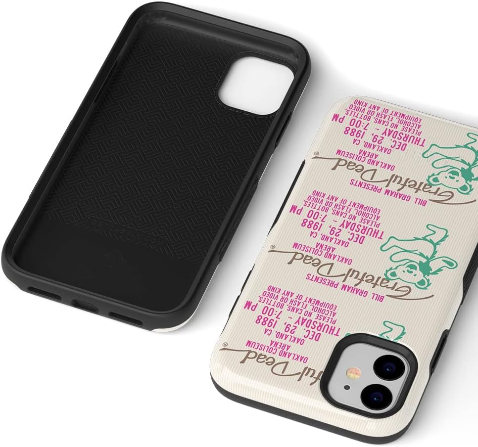 Casely iPhone 11 Case | Miracle Ticket | Grateful Dead Vintage | Bold Protective Design