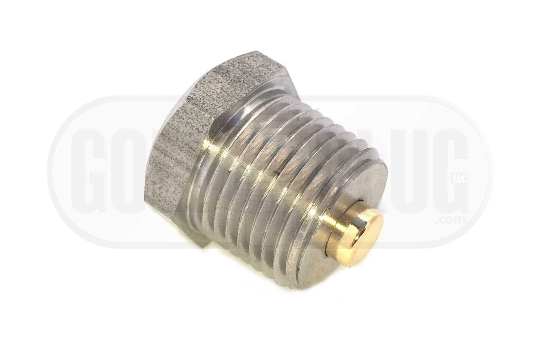 Gold PlugIP03X Magnetic Oil Drain Sump Plug IP-03X - Single Plug