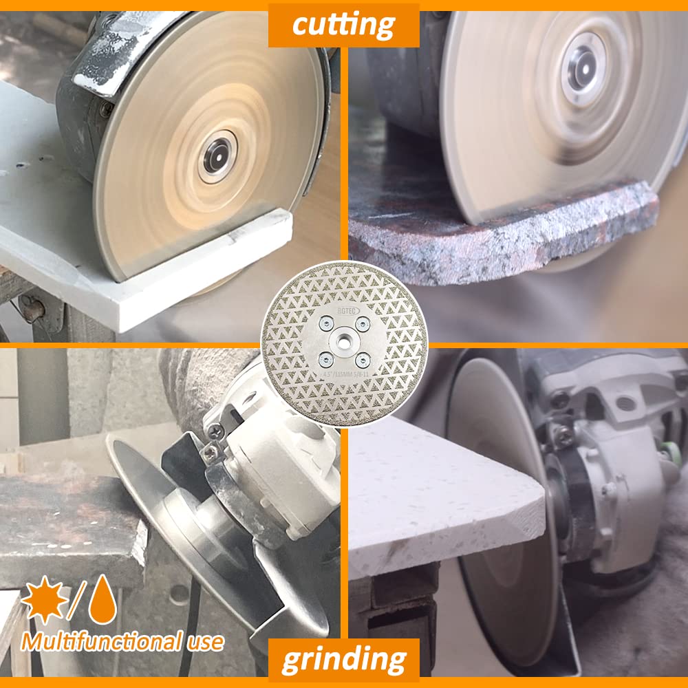 Disque Diamant 180mm- BRSCHNITT Turbo Lame Diamantée à Tronçonner Pour Béton,Granit, Porcelaine Tuile Céramique Marbre