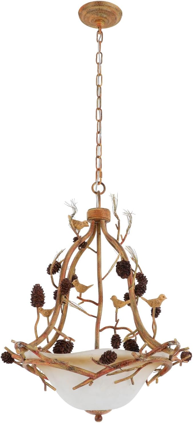 Vintage Chandeliers, Large Candle Branch Chandelier, Farmhouse Chandelier Light Fixtures for High Ceilings Dining Room Living Room