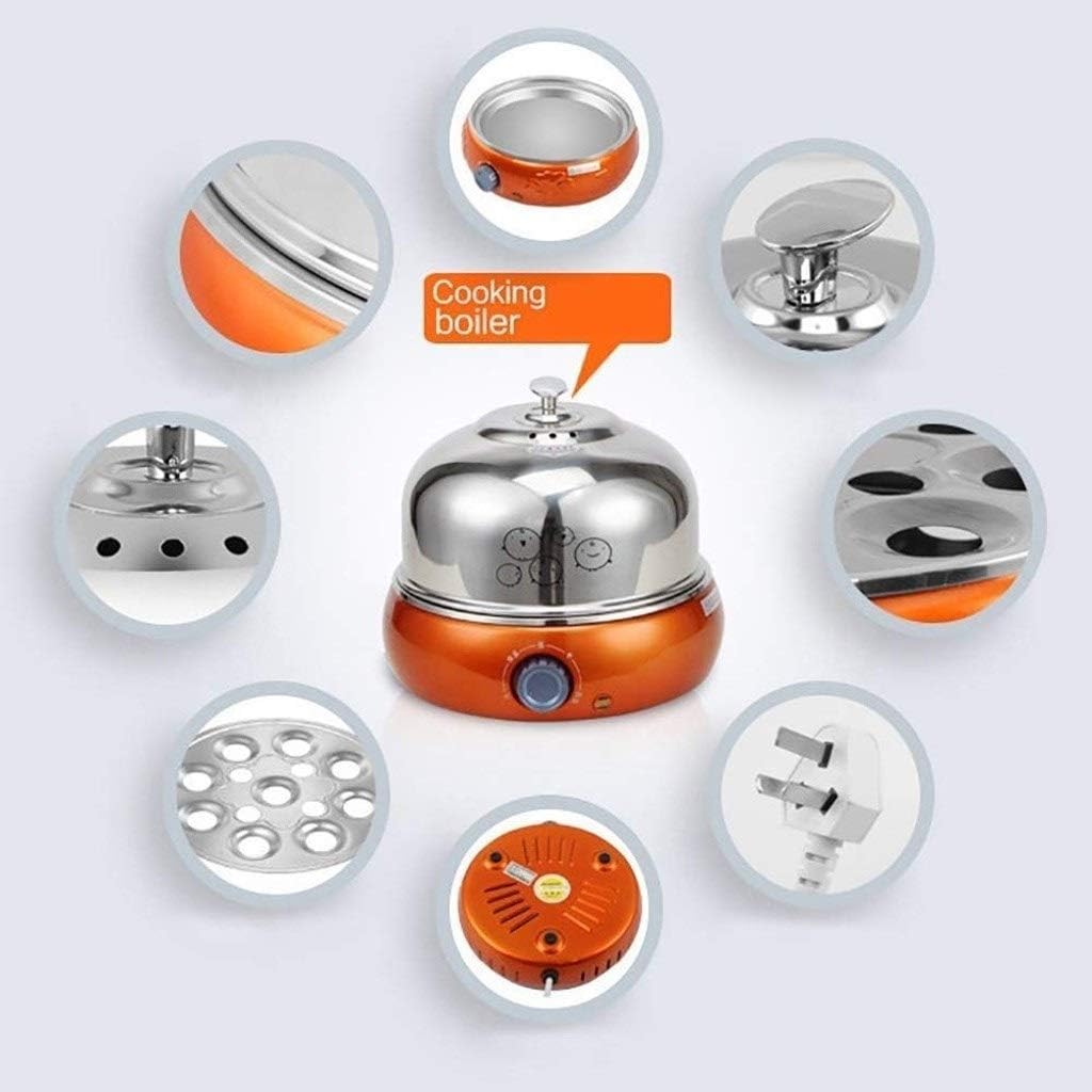 Electric Egg Cooker Stainless Steel Rack Tray Basket For Soft, Medium, Hard-Boiled Eggs, Poached, Custard & More, Basket Hard Boiled Eggs