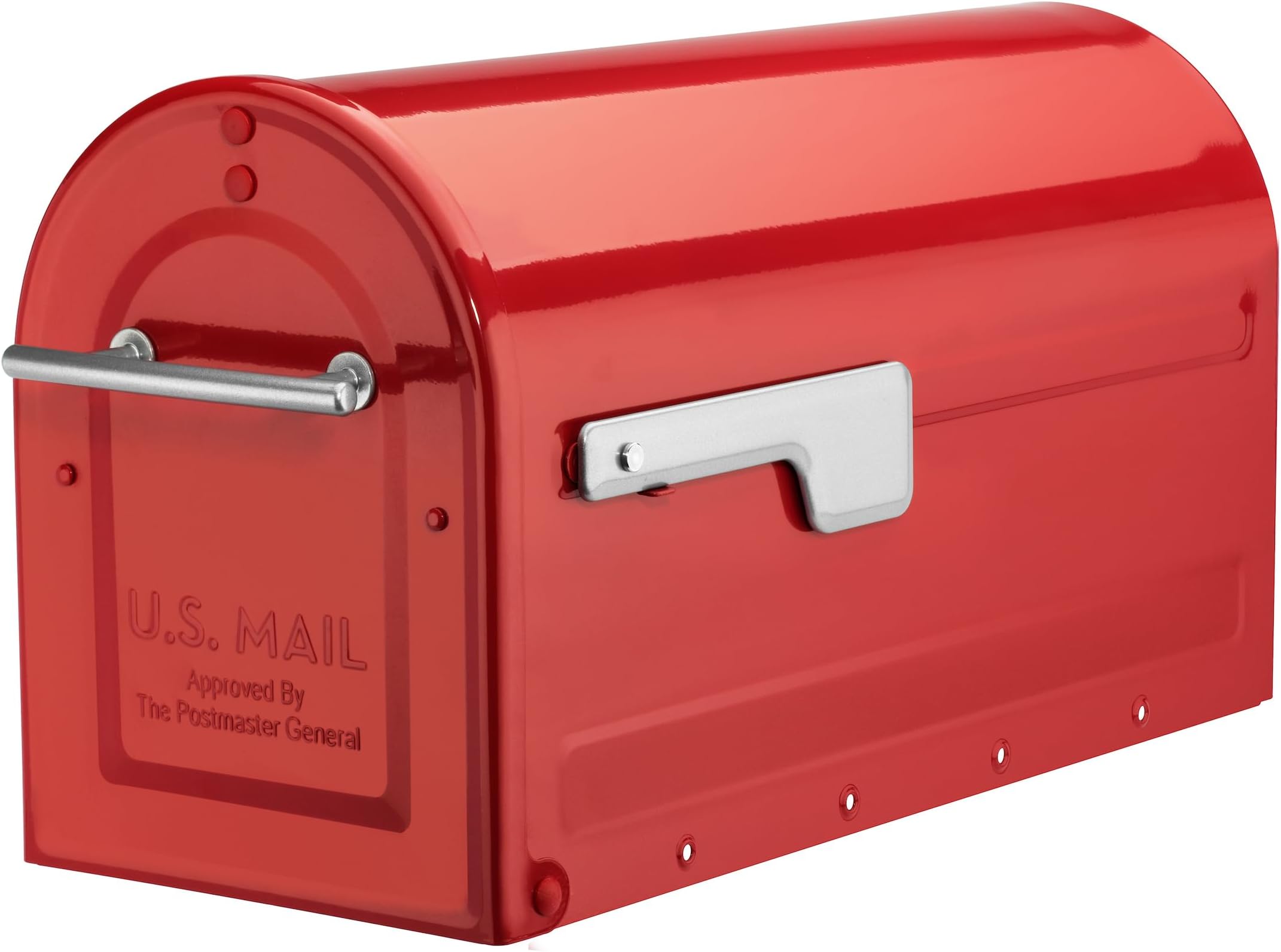 Architectural Mailbox Boulder Mailbox 7900-7R-SR Red