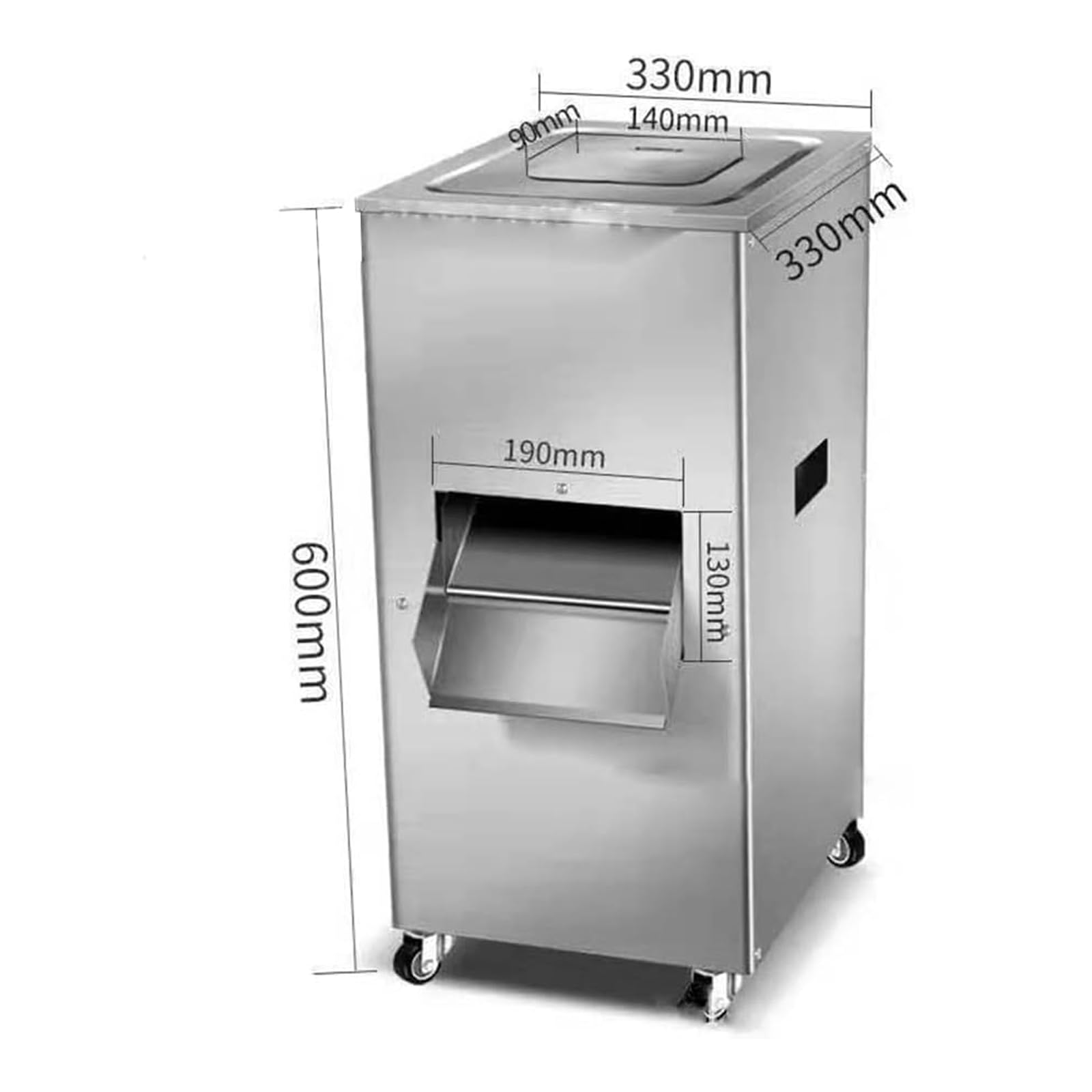 Affettatrice Verticale Commerciale Elettrica, Affettatrice Automatica, Trituratore, Affettatrice Grande