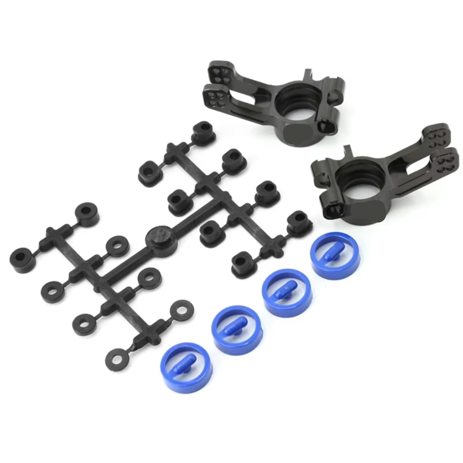Compatible avec Kyosho MP10 1/8 RC Pièces De Mise À Niveau Voiture Accessoires 2 Bloc Roulette Support Moyeu Arrière en Métal RC Réparations Modèles