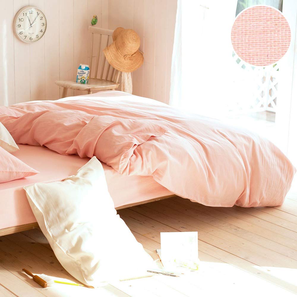 [Fab The Home fabuzaho-mu] 2 Layers Gauze Comforter Cover Single (150x210 cm) Double Gauze/Shell Pink konfo-ta-kaba- fh121820 – 220-image-19