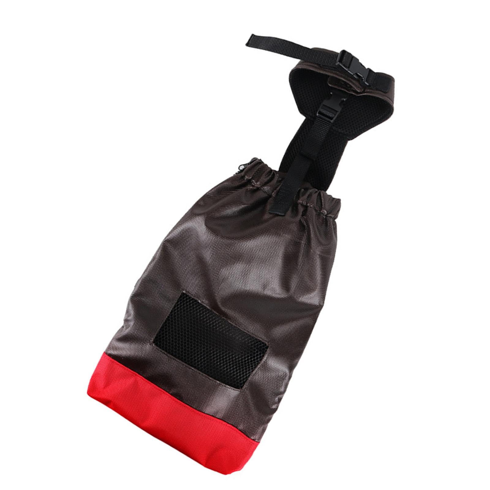 Bolsa transportadora para perros ajustable de gran capacidad para transporte seguro L