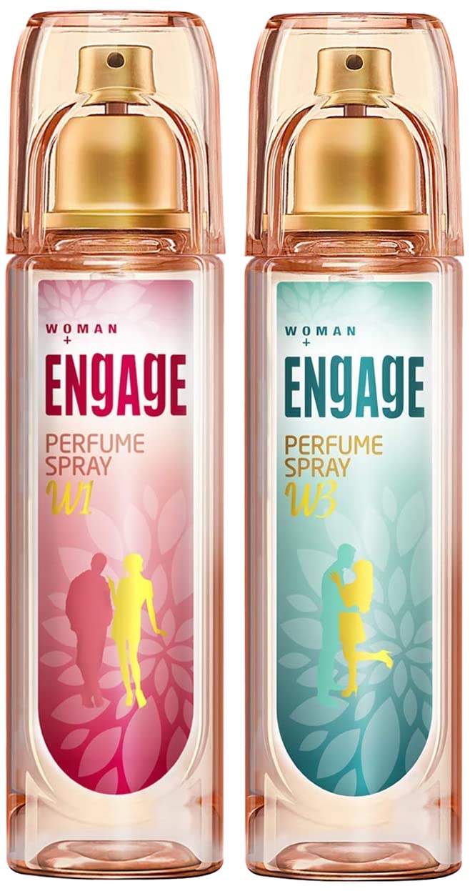 Buy Engage W3 Perfume Spray For Women, 120ml And Engage W1 Perfume