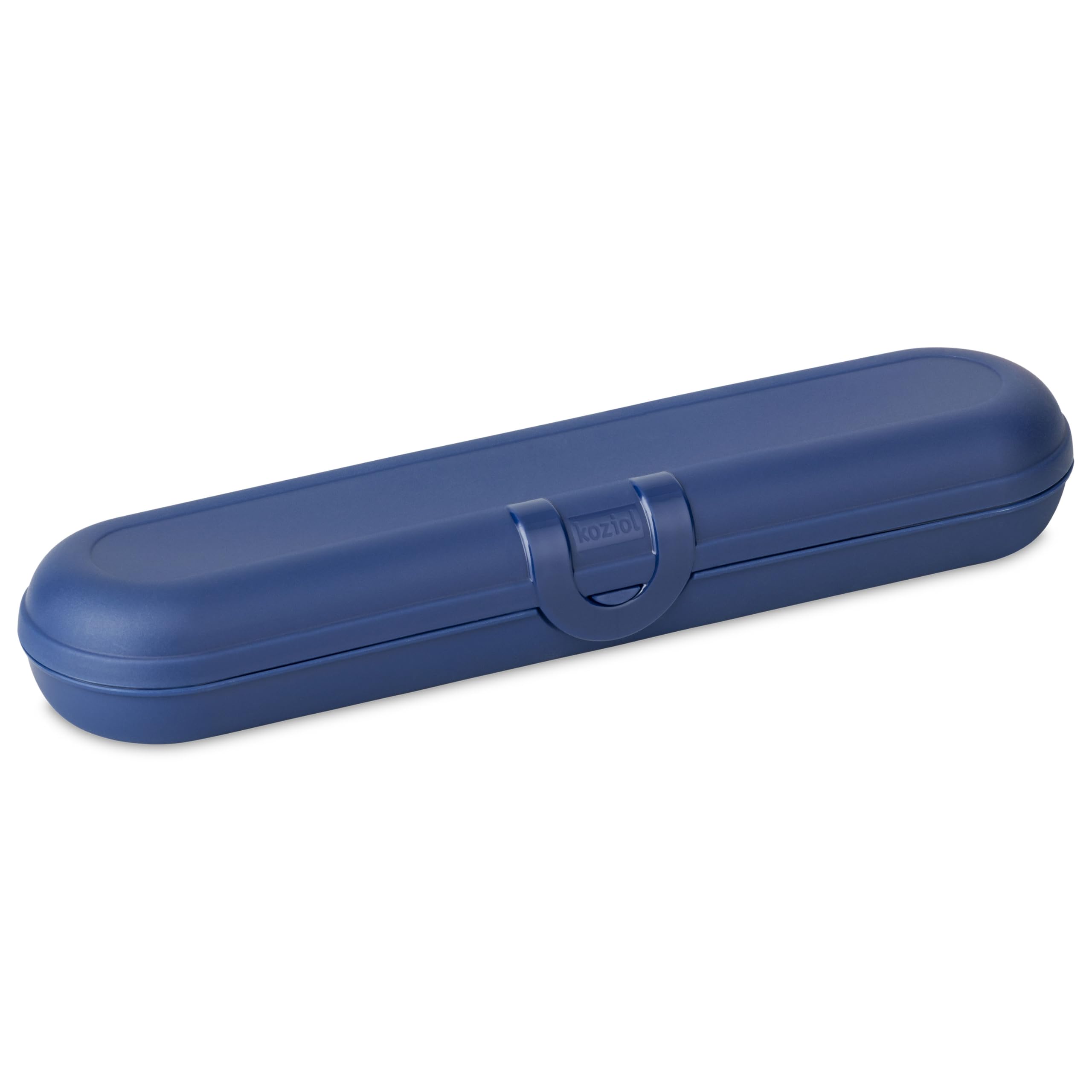 Koziol KLIKK & Twist Cutlery Case without Cutlery, Cutlery Box to Go, Outdoor Cutlery Container for Camping, Travel | Reusable Cutlery Packaging, Cutlery Bag, Cutlery Canister, TWIST (klein), Case