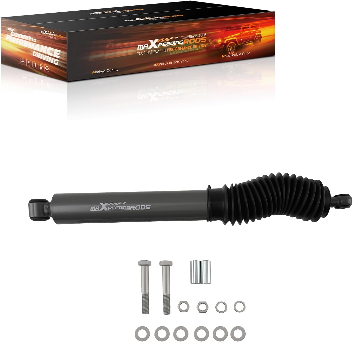 maXpeedingrods Steering Stabilizer for 1986-1995 Toyota 4Runner, G1 Version, Improve Handling