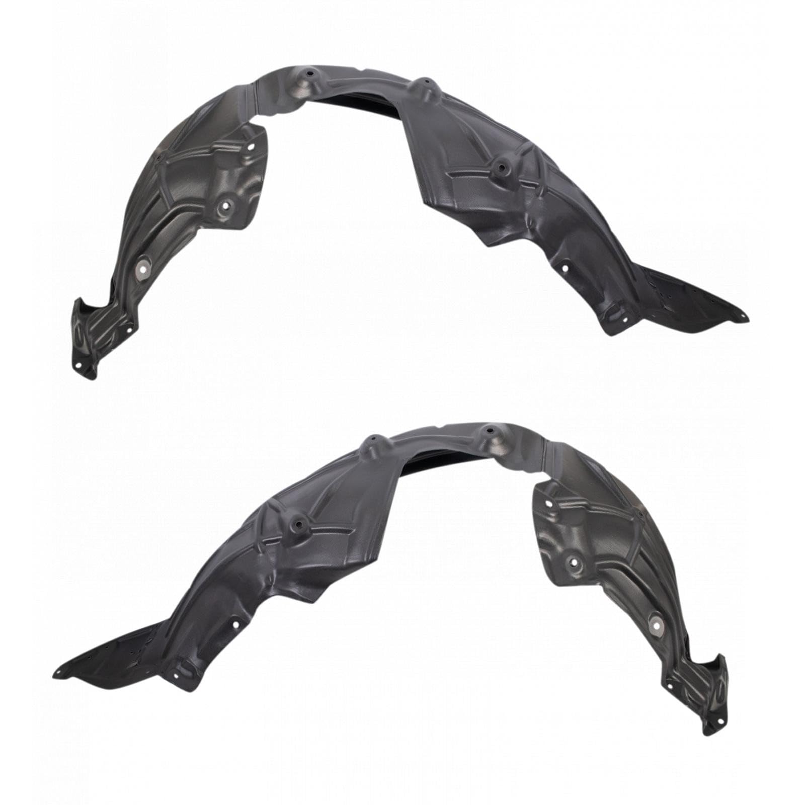 TRQ Front Inner Fender Liner Set | For 2016 Scion iA 2019-2020 Toyota Yaris 2017-2018 Yaris iA TO1248226 TO1249226