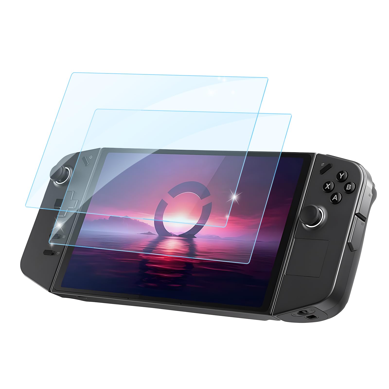 2 Pack Screen Protector for Lenovo Legion Go,Anti-scratch Tempered Glass,Blue Light Blocking Screen Protector for Lenovo Legion Go Gaming Handheld 8.8 inch 2024- Clear