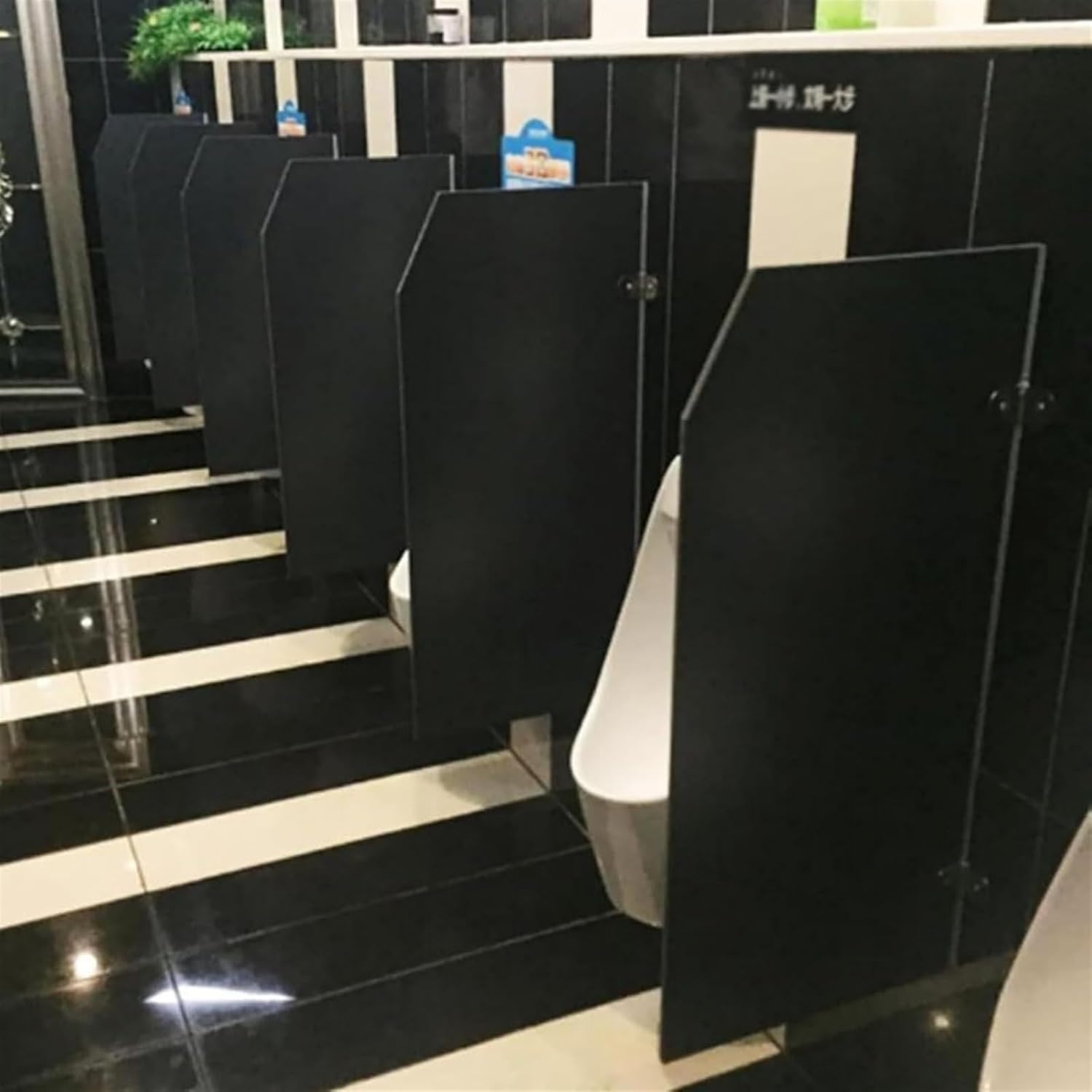 Urinal Partition Divider Screen,Wall-Mounted Urinal Screen,Thicken Urinal Divider for Hotel Public Restroom Privacy(4pcs)