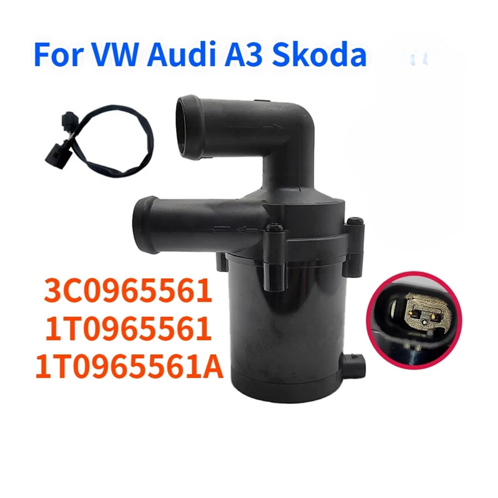 Pompa Wodna 3C0965561 1T0965561 1T0965561A do Audi A3 pasuje VW CC JETTA PASSAT TOURAN TIGUAN Skoda OCTAVIA II YETI pompa wody