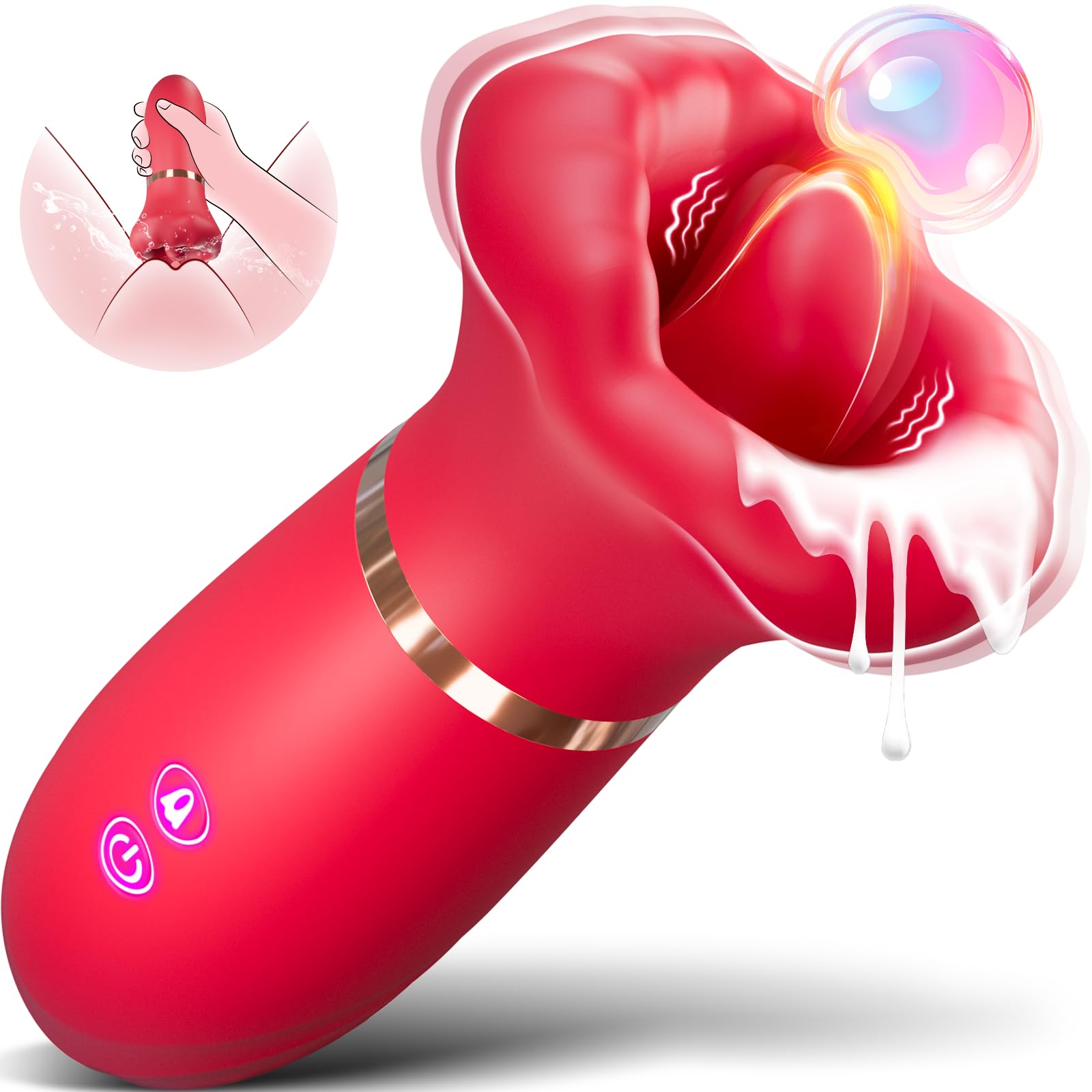 Juguetes Xeso para Mujer 2026 Sucking Sensory Toys Woman Licking & Vibration & Thrusting Tongue Y718