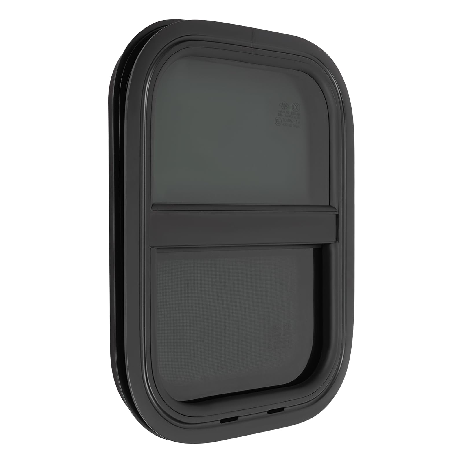 Ventana corredera para autocaravana | Ventana corredera impermeable con malla anti-insectos, ventana lateral de repuesto para autocaravana, furgoneta o camper (300 x 400mm)
