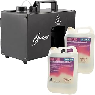 Chauvet Hurricane Haze 1D Hazer DMX Disco DJ Stage Theatre Effect Machine Package