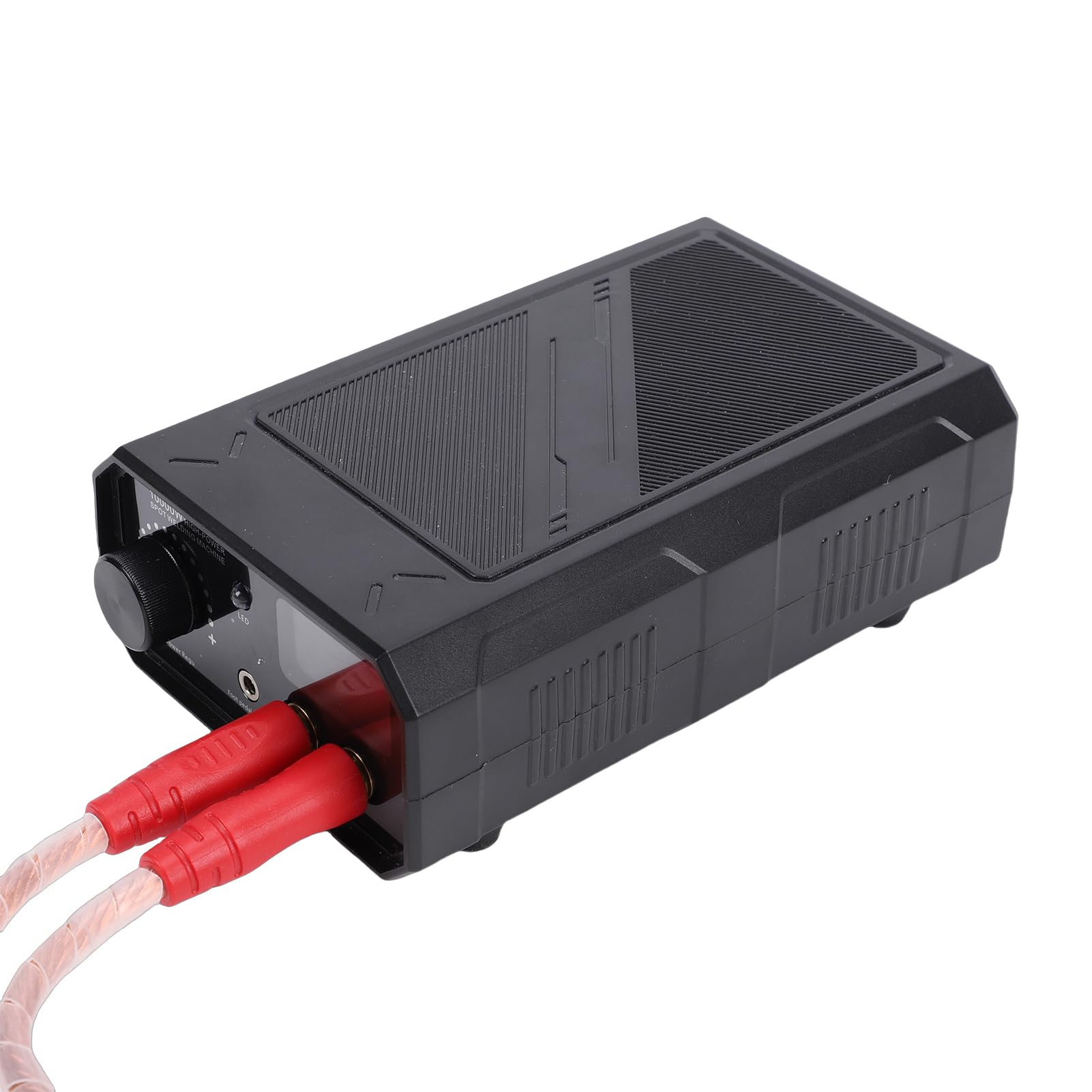 Saldatrice a Punti con Batteria da 10000 MAh, Uscita a Doppio Impulso Regolabile 100 Marce, Saldatrice Punti Portatile di Facile Utilizzo per Batteria di Alimentazione,