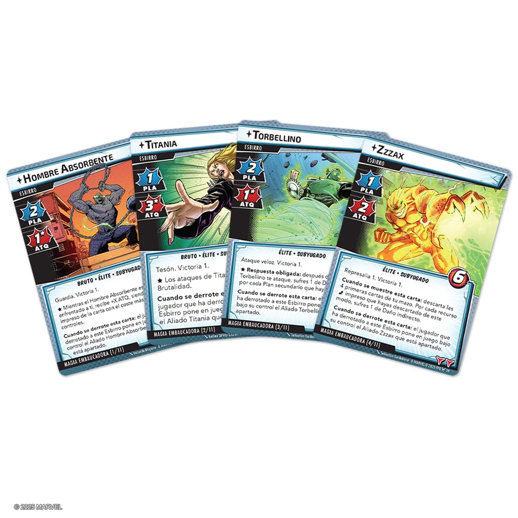 Asmodee Marvel Champions Trickster Takeover, Pack de Escenario, Juego de Cartas, A Partir de 14 Años, De 1 a 4 Jugadores, 45-90 Minutos por Partida, Español