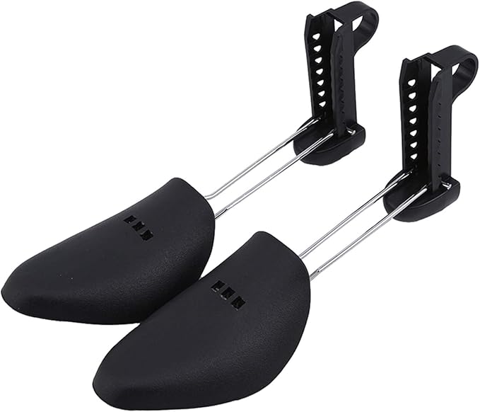 Flybloom 2 Pcs Portable Shoe Tree Adjustable Shoe Support Travel Shoe