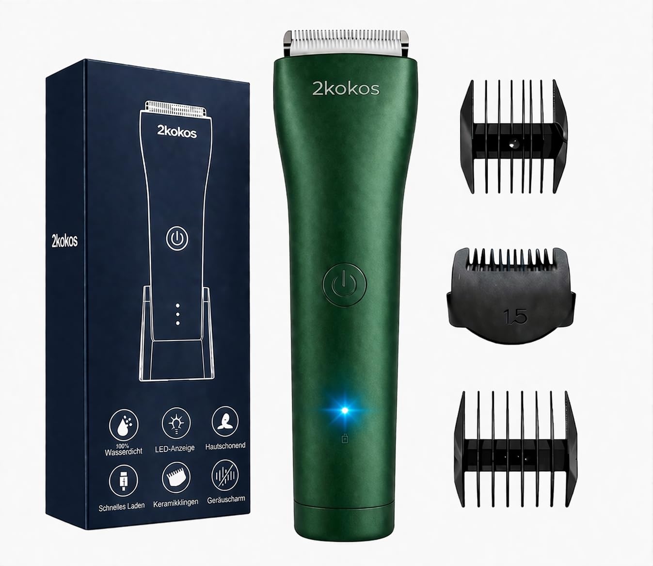 Intimrasierer Mann, Körperhaartrimmer für Herren, Bodygroomer, Rasierer herren intimbereich für Brust, Beine, Achselhöhle, Barttrimmer Herren, Wasserdicht Elektrischer Trimmer