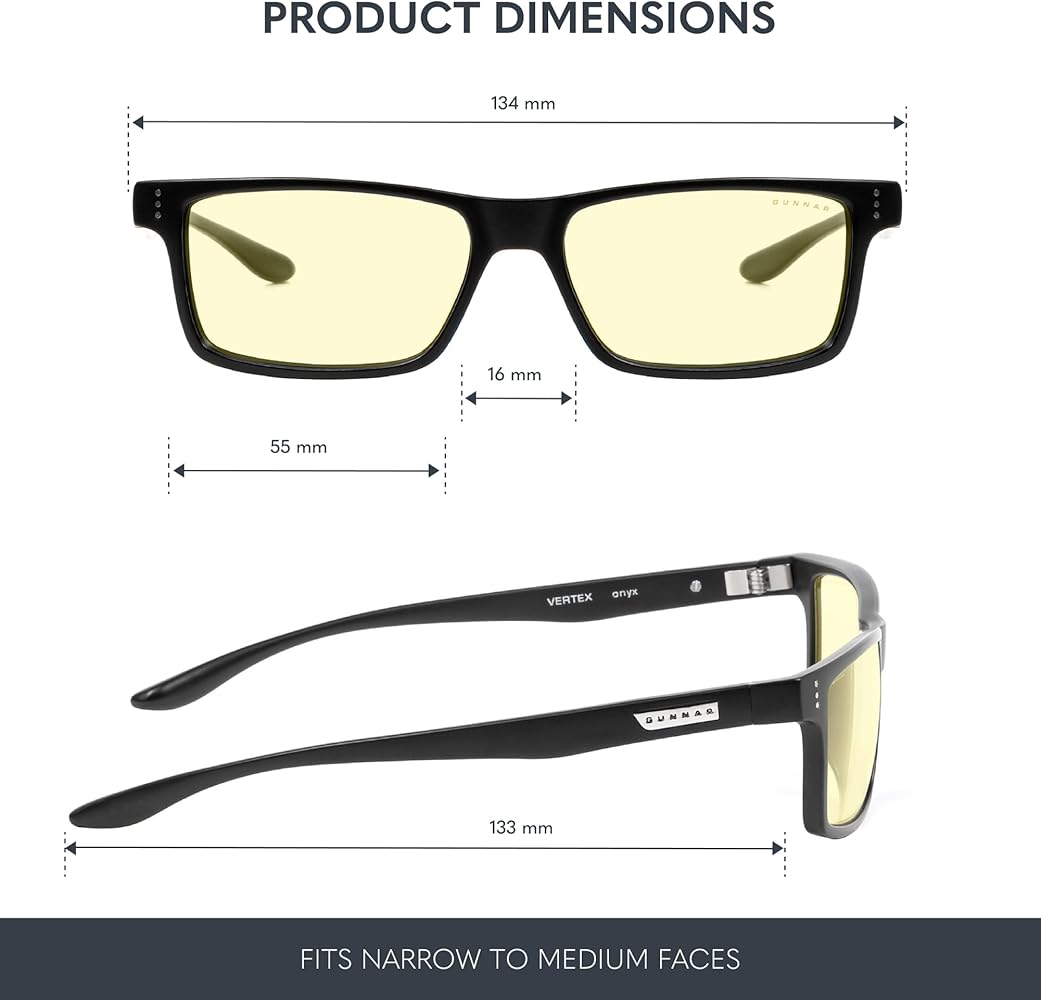 Gunnar Premium Gaming Glasses - Blue Light Blocking Gaming