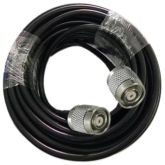 RG58 50-3 PR-TNC Male to RP-TNC Male 50ohm Connector Pigtail Cable 50ohm Coax Coaxial Cable 15/50cm 1/2/3/5/10/15/20/30/50m30m