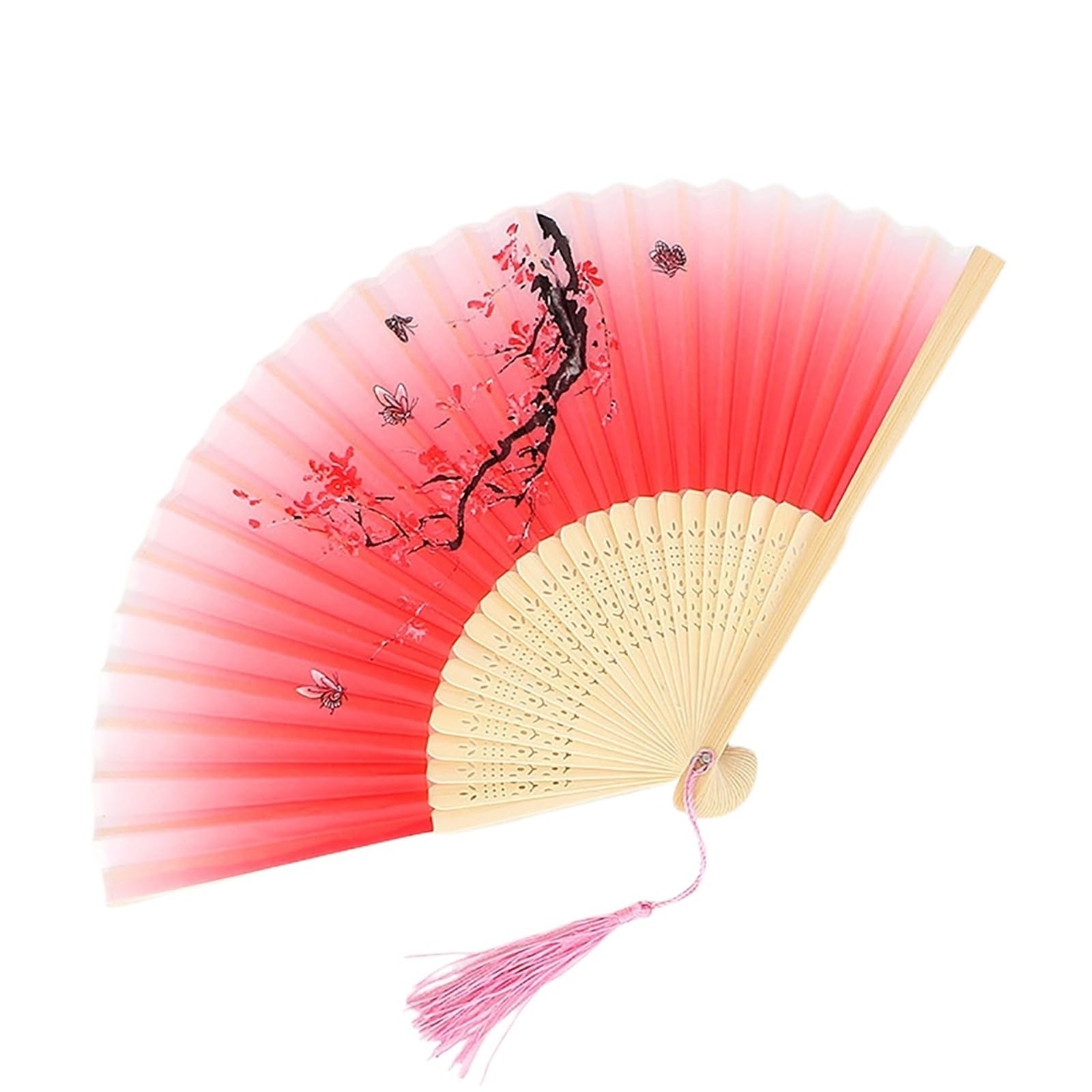 Dcuipg Color2 5Pcs Classical Dance Folding Fan For Party