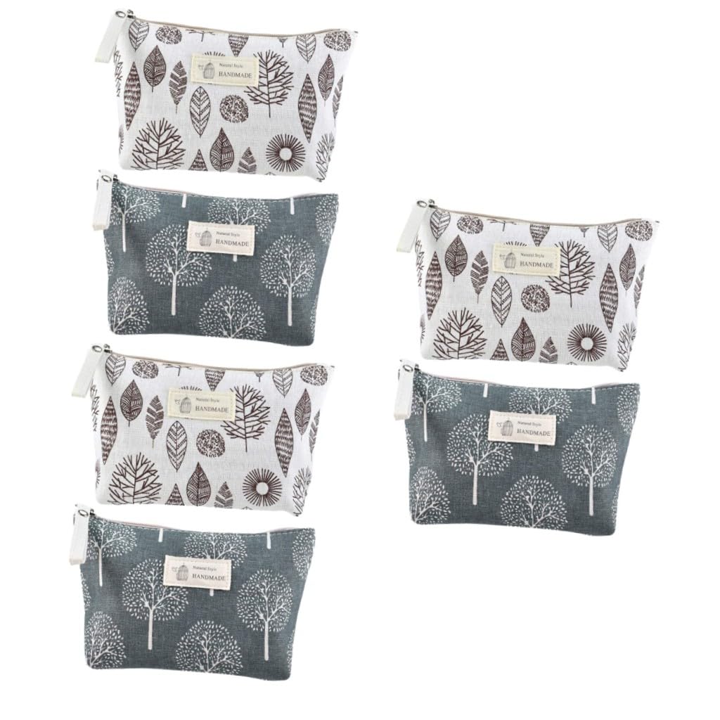 DOITOOL 6piezas Neceser De Maquillaje De Bolsa Multifuncional para Almacenamiento De Cosméticos y Artículos De Aseo para y Organización Diaria