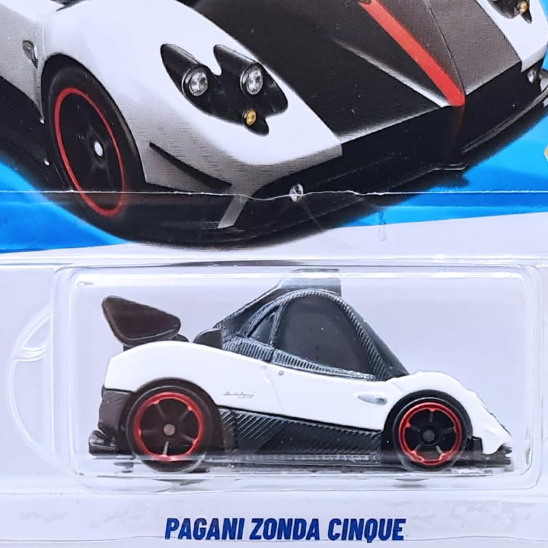 Image of Hot Wheels Pagani Zonda Cinque Exotics Ages 3 and Up 26 /250 (White)