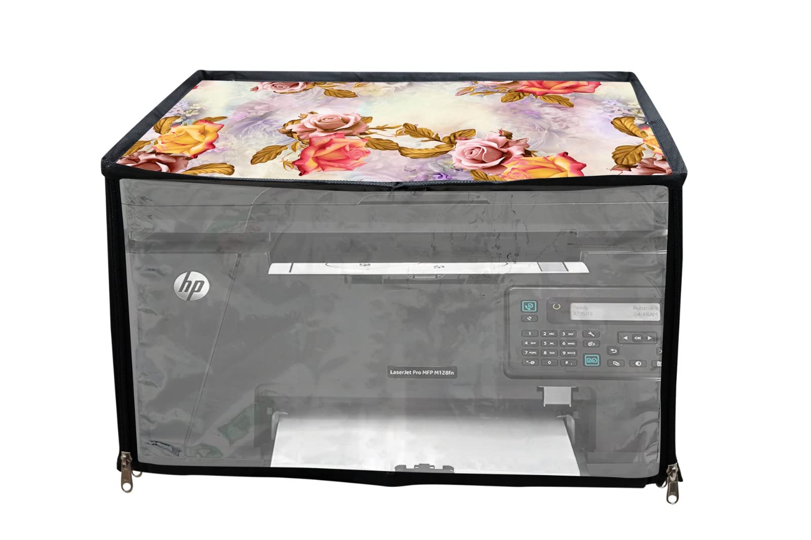 HomeStore-YEP Printer Cover for HP Laserjet Pro MFP M128fw Printer with Zipper for Dust Protection Cream Flower (B0BX4K8J9Q) Amazon Price History, Amazon Price Tracker