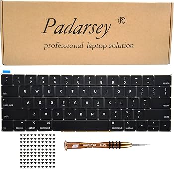 Amazon.com: Padarsey New A1989 A1990 Keyboard US Layout Compatible