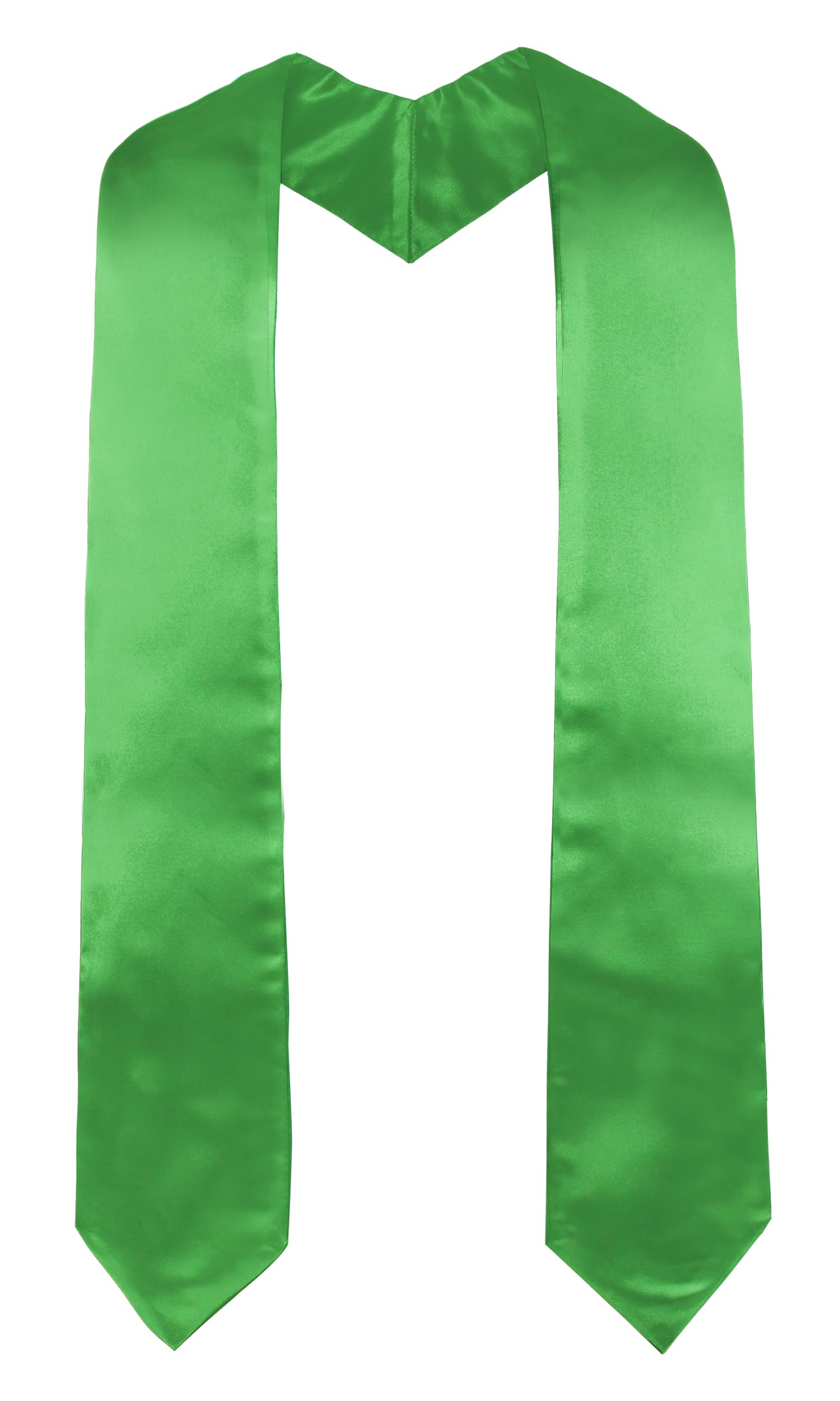Graduatepro Men's Kelly Graduation Stole Choral Clergy Sash For School/Church Ceremony 60" Long