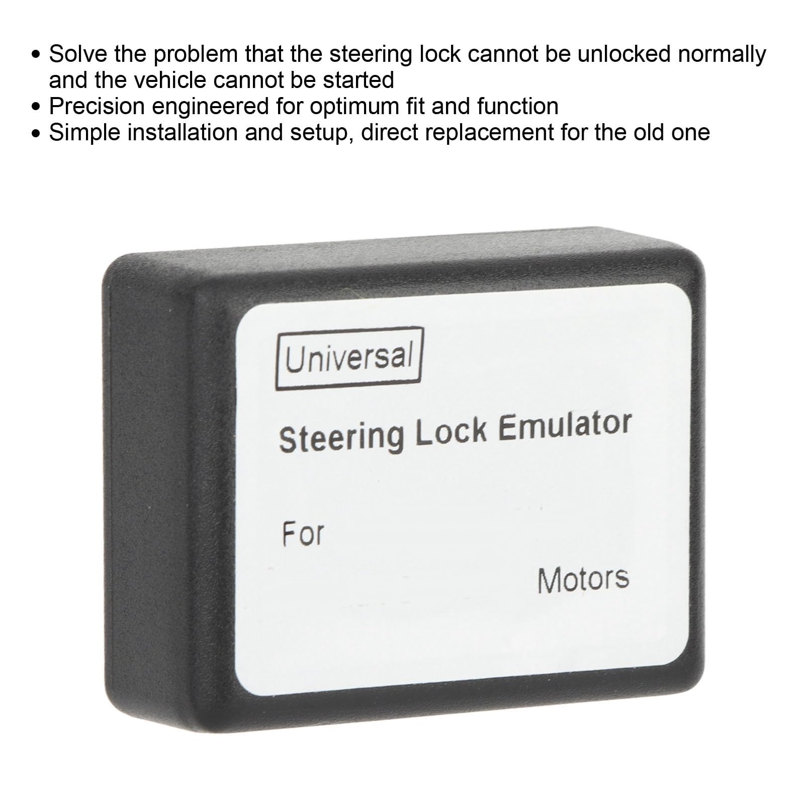Aramox Emulateur Verrou De Colonne Scenic 2 Emulateur 2 Émulateur Universel de Verrouillage de Direction ESL ELV Simulator Serrure de Colonne de Volant Compatible avec 3/4