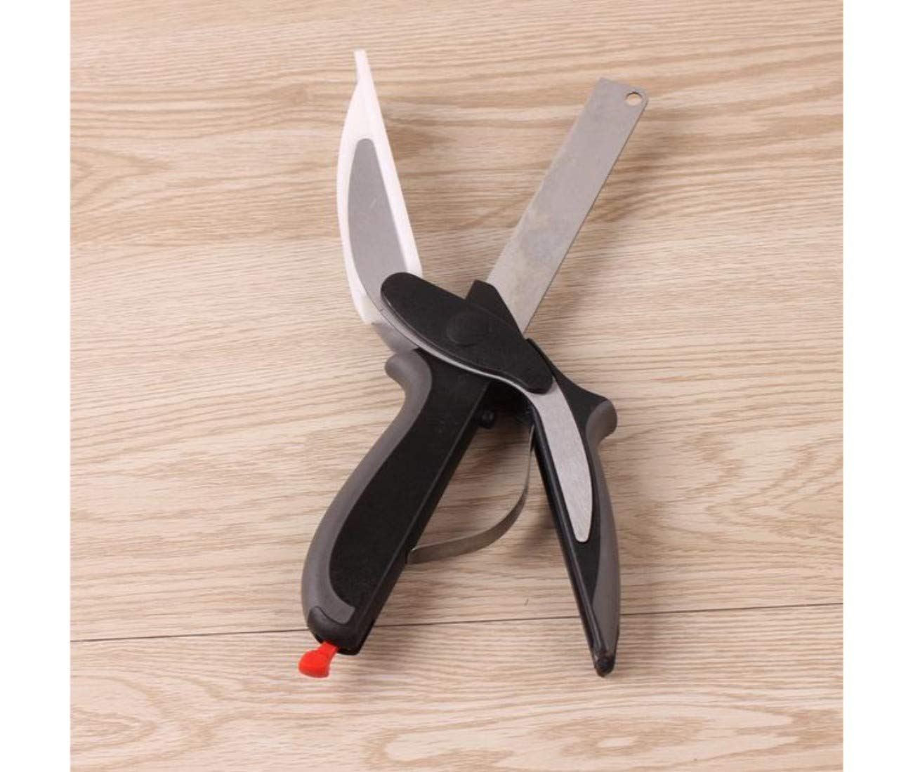 Clever Cutter Knife and Chopping Board 2 in 1 Stainless Steel Knife and