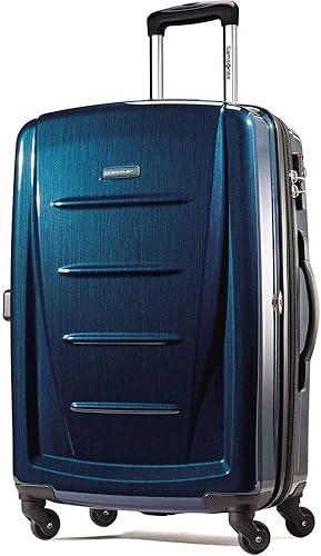 Samsonite Winfield 2 - Equipaje rígido con ruedas giratorias, Azul profundo
