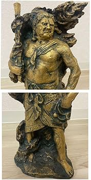 【北村西望作】 ☆不動明王坐像　ブロンズ 製 61qks+vj6fL._AC_UF350,