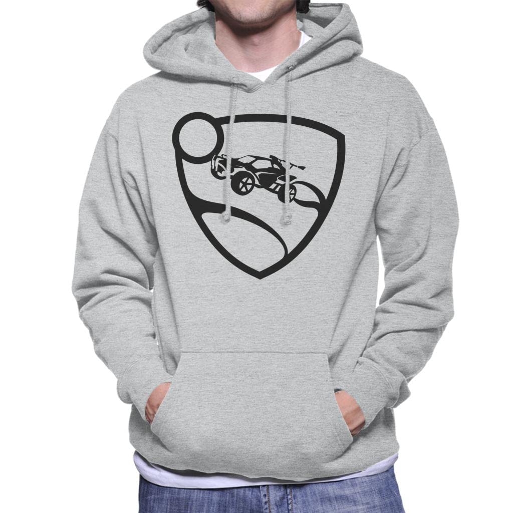 All+Every Rocket League Black Logo Men's Hooded Sweatshirt