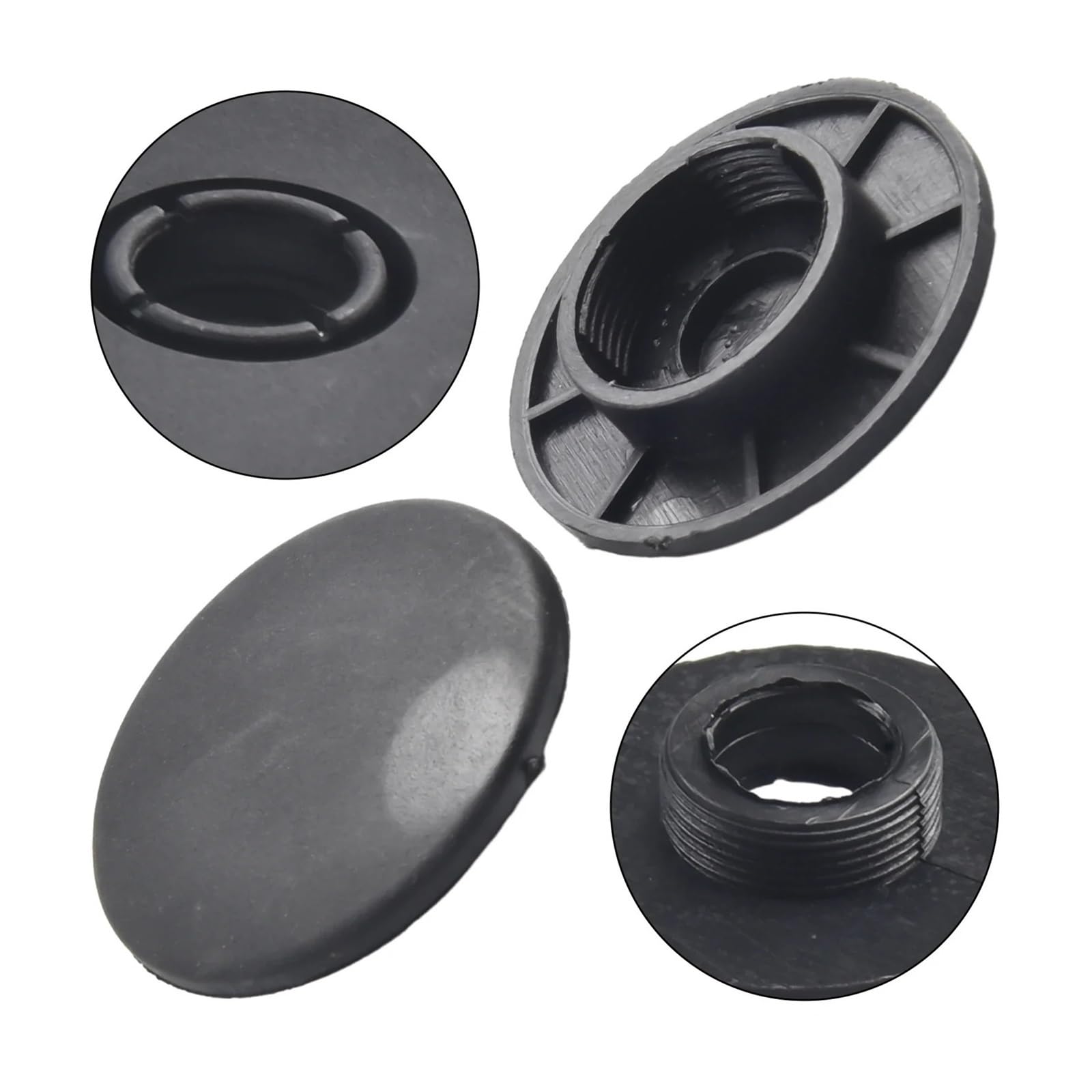 KXFVYNE 8pair Compatible Auto Floor Mats Clips Retention Button Carpet Clamp Black Plastic Fasteners Car Accessories