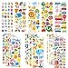 JIACUO Autocollants 3D pour Enfants et Tout-Petits 500+ Puffy Stickers Variety Pack