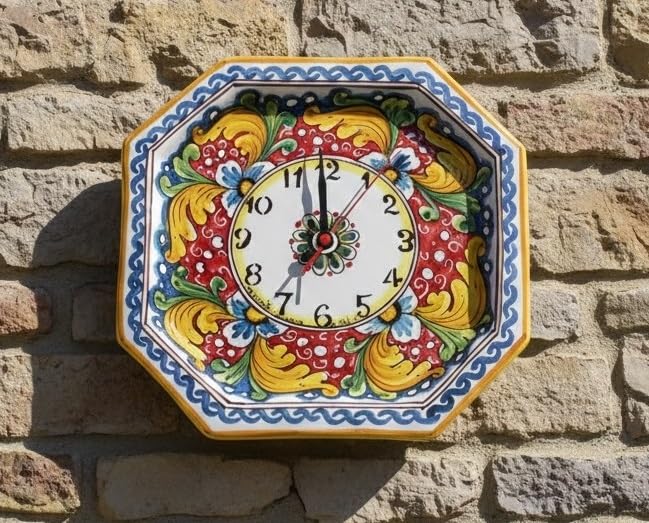 Horloge murale en céramique ILAB pour remplacer les horloges en plastique sans charme